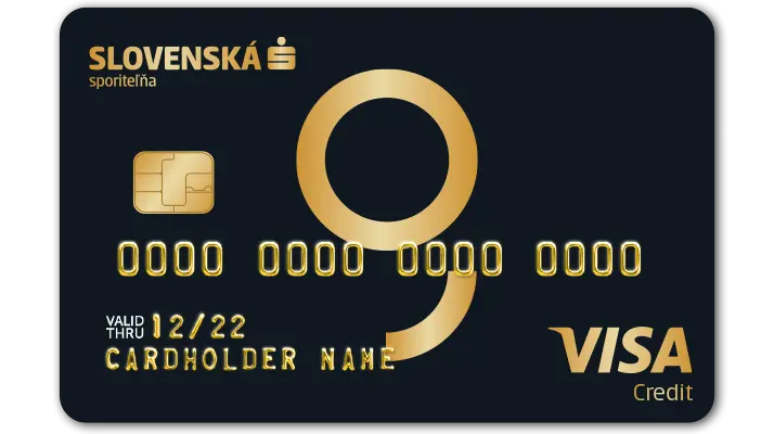 Kreditná karta Visa Gold