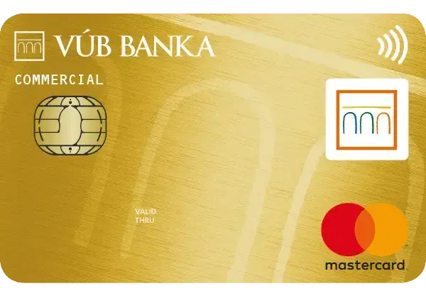 VÚB Banka MasterCard Gold