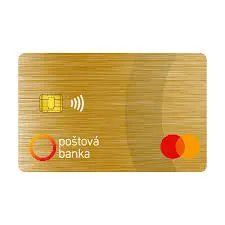 Poštová banka Kreditná karta Gold